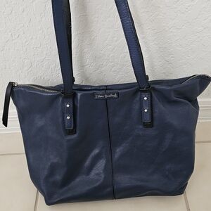 Vera Bradley Navy Blue Tote Bag